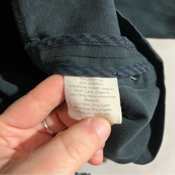 ANTHROPOLOGIE ~ Hei Hei Women’s Dark Green Utility Jacket with Waist Drawstring - Picture 9 of 11